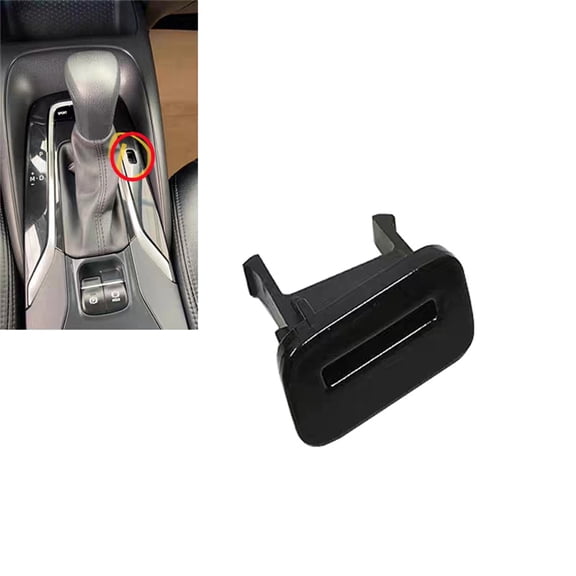 Furulu New Shift Lock Release Button Cover Cap Black For Toyota Corolla 20 - 23