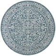 thumbnail image 3 of JONATHAN Y SANTA MONICA 5' Round Area Rug, Malta Bohemian Medallion Textured Weave - Teal/Gray, SMB104B-5R, 3 of 4
