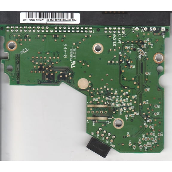 WD800JB-00JJC0, 2061-701292-A00 AW, WD IDE 3.5 PCB