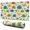 Colorful Dinosaurs Palm-2, variant on Long Mouse Pads for Desk,Colorful Dinosaurs Palm Trees Pattern Desk Mats on Top Of Desks, Desk Mouse Pad Extra Large with 3mm Non-Slip Base and Stitched Edge for Gaming,Office,Work,Home 31.5"x11.8"