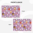 thumbnail image 3 of Placemats Set Of 4 / 6, Lovely Animals Placemats For Dining Table Indoor/Outdoors Heat Resistant Washable Placemats 18" X 12", 3 of 8