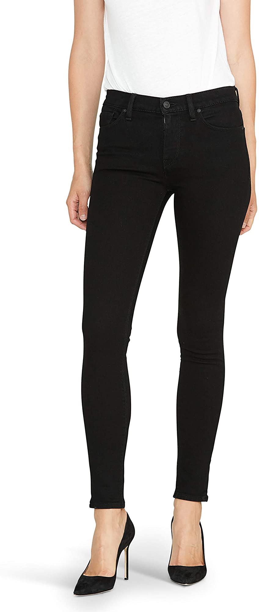 HUDSON Womens Nico Mid Rise Super 