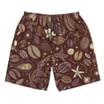 thumbnail image 5 of Goofa Coffee and Flowers Printed Mens Swim Trunks Summer Quick Dry Short Beach Swimwear Bathing Suits-XX-Large, 5 of 9