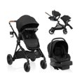 thumbnail image 2 of Evenflo Pivot Xpand NXT Travel System featuring LiteMax NXT Infant Car Seat, Coal Black, 2 of 10