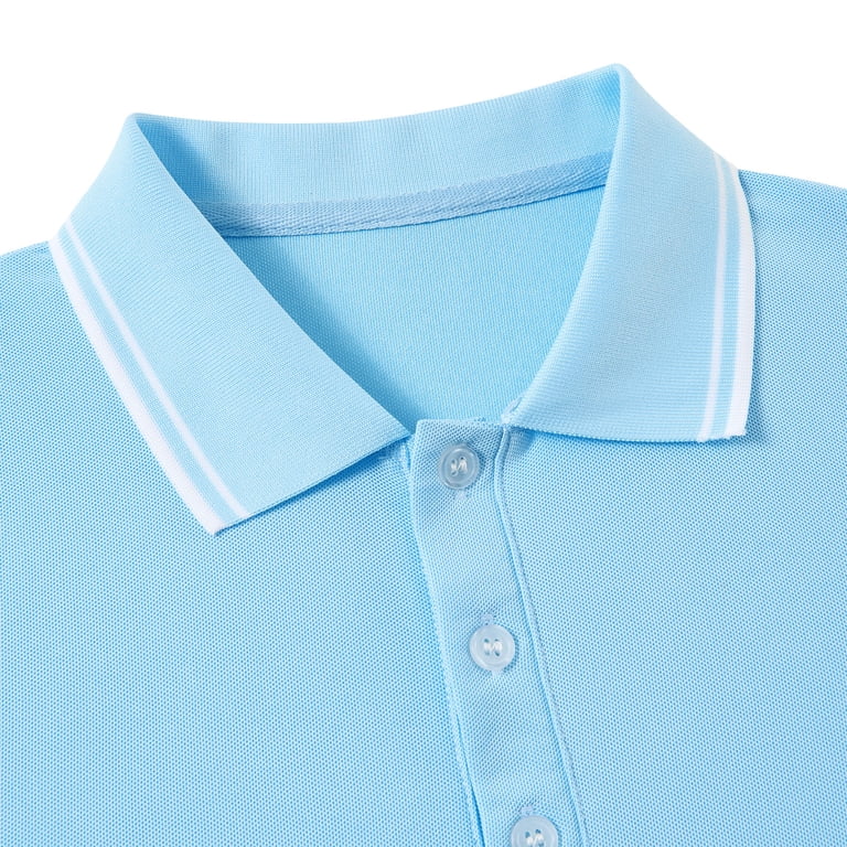 Aideaone Boys 3-Pack Pique Polo Shirts photo 5