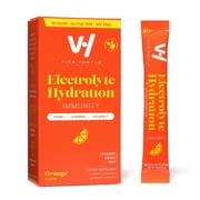 Electrolyte Hydration Immunity Drink Mix, Orange, 6 Count
