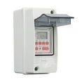 thumbnail image 1 of Time Switch, AC85-265V 7 Day Schedules Waterproof PC Housing Digital Timer  for Motor Driven Device, 1 of 7