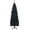 Black, variant on Costway 6FT Tinsel Tree Unlit Slim Pencil Christmas Tree Metal Silver