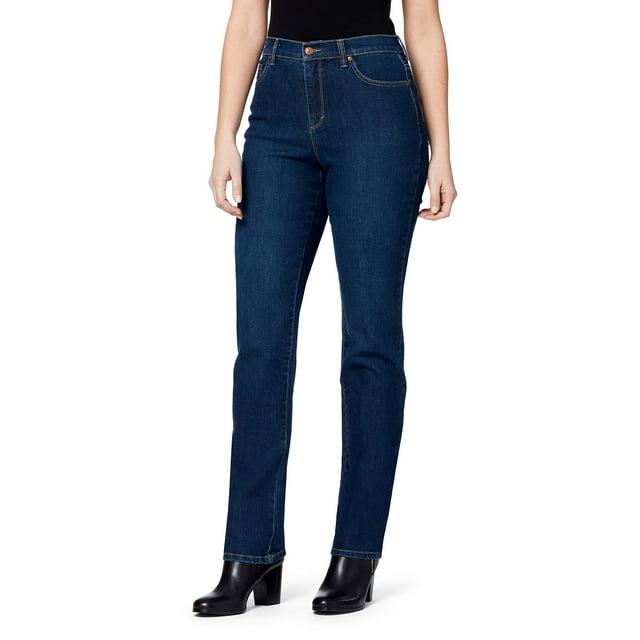 Jean Gloria Vanderbilt Amanda Clásico de Cintura Alta y Corte Cónico 14L