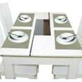 thumbnail image 4 of Ryvnso Placemats Set of 4 Olive Green Dining Mats Heat-Resistant Non-Slip Washable Table Mat, 4 of 8