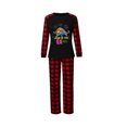 thumbnail image 1 of Kmbangi Christmas Parent-child Nightwear Set, Printed Pattern Tops and Pants, 1 of 8