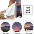 thumbnail image 4 of Peel and Stick Wallpaper Waterproof Albuquerque Cityscape Wall Mural Decor Self Adhesive and Removable 69in x 98in, 4 of 8