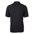 thumbnail image 3 of Men's Cutter & Buck  Black Big 12 Gear Virtue Eco Pique Recycled Polo, 3 of 3