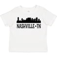 thumbnail image 3 of Inktastic Nashville Tennessee City Skyline Boys or Girls Toddler T-Shirt, 3 of 5