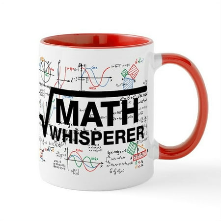

CafePress - Math Whisperer Mugs - 11 oz Ceramic Mug - Novelty Coffee Tea Cup