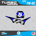 thumbnail image 2 of Kalair GFX Graphics Kit for Yamaha PW80 (1990-2008) Turbo Series, 2 of 5