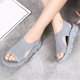 thumbnail image 3 of Sandalias Elegantes Deportivas para Mujeres Cómodas (gris 36), 3 of 9
