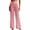 Pink, variant on Womens Crochet Cover Up Pants Sheer Mesh High Waist Sexy Casual Knit Summer Swimsuit Coverup Beach Pants