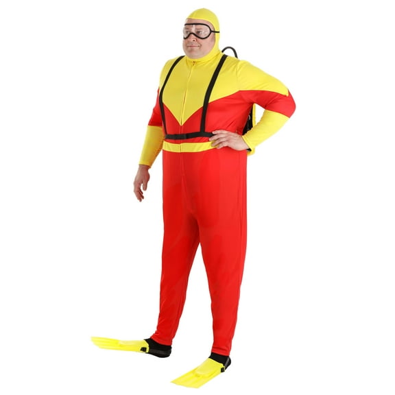 Exclusive Plus Size Sunny Scuba Diver Costume