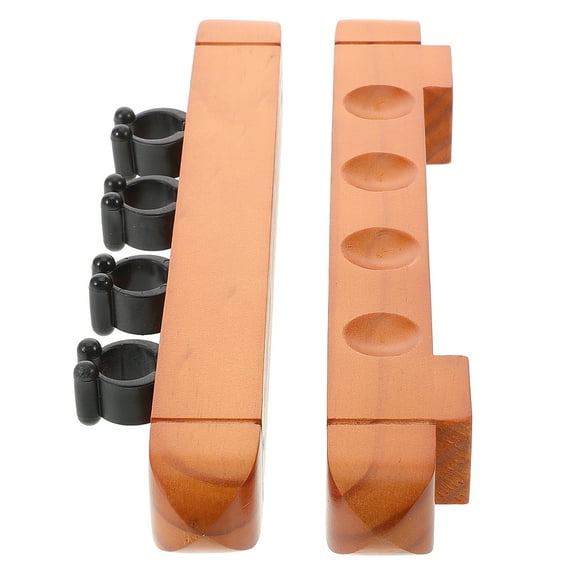 2 Pcs Pool Cue Stand Bracket Rack Holder Display Decorative Cue Stick Accessories for Billiards