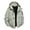 Gray, variant on Maean Womens Plus Size Windbreaker Oversized Waterproof Hoodie Casual Coat Running Hiking Athletic Jackets