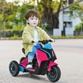 thumbnail image 4 of Gymax Kids Ride on Motorcycle 6V Battery Powered 3 Wheel Motorbike w/ Music Horn Pink, 4 of 10