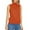 Orange, variant on Hontri Women's Pullover Sweater, Women Sleeveless Mock Neck Tops for Women Sweater Knit Turtleneck Soft Basic Vest Tank Lightweight Khaki Xl under $10