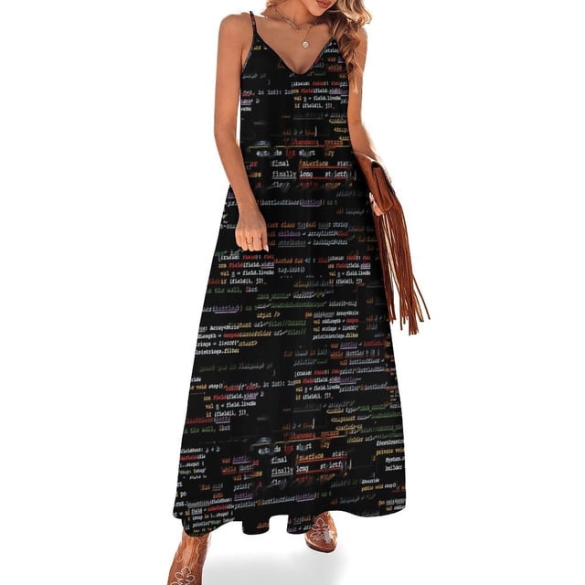 Robe Sans Manches Code4 Robes pour Femmes Élégantes Robes de Soirée pour Femmes 2024 Robes pour Femmes