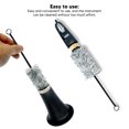thumbnail image 4 of Clarinet Brush, Black White Cotton Thread Clarinet Cleaning Brush Ultra Clean Multifunctional  For Flute, 4 of 8