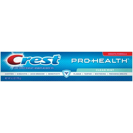 crest pro health clean mint toothpaste 6 3 oz walmart com