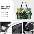 thumbnail image 3 of Pofeuu Rock Guitar Guinea Pig Print Beach Bag,Waterproof Sandproof Beach Tote Bag, Large Capacity Foldable Beach Bags for Women, 3 of 7