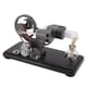 thumbnail image 4 of Modelo De Motor De Motor Stirling, Modelo De Experimento De Ciencias Físicas De Bajo Ruido Kit De Modelo De Motor Stirling Antideslizante Negro Para Aula, 4 of 6