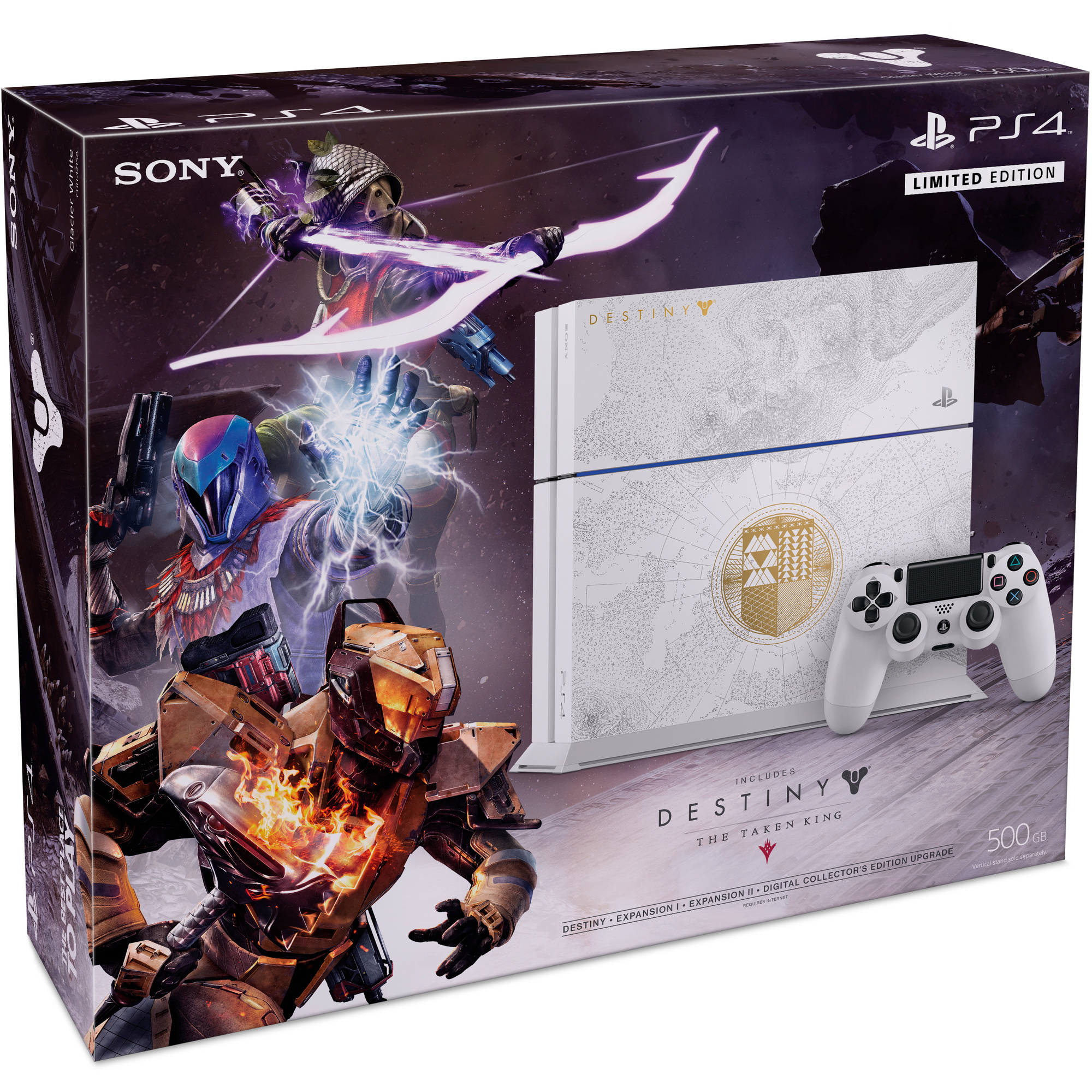 PlayStation 4 500GB Limited Edition Console - Destiny: The Taken King Bundle [Discontinued] (Used/Pre-Owned) - image 3 of 10
