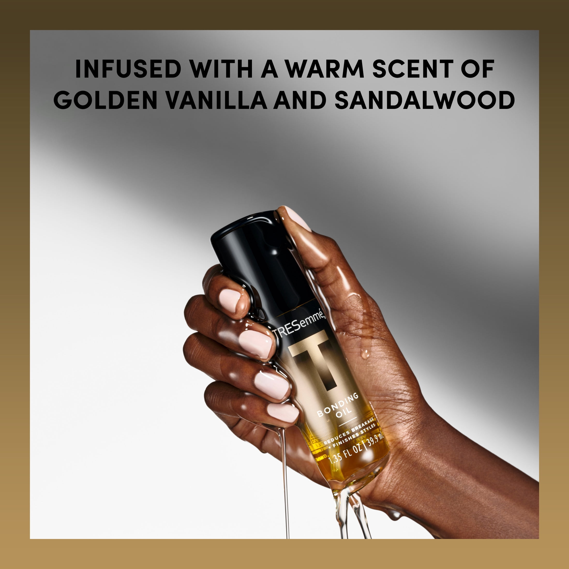 TRESemmé Bonding Oil for Reducing Breakage + Finishing Styles, A-List Collection Developed & Safe for All Hair Types, 1.35 fl oz