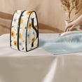 thumbnail image 3 of HELLHERO Sunflower and Daisy Pattern Iron Holder Bag with Zipper Handle Handheld Steam Iron Carrying Case, Bag Only, 3 of 6