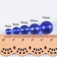 thumbnail image 5 of EOEMY Round Glossy 6mm 8mm 10mm 12mm 14mm Crystal Glass Loose Beads For Jewelry Making-Lake Blue-14mm (10Pcs), 5 of 9