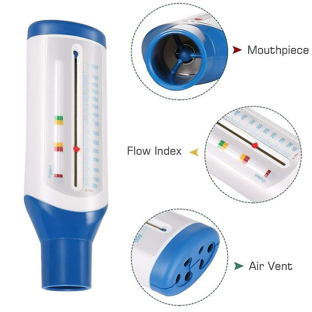 Spiromètre portable Débitmètre de pointe Compteur de vitesse de débit  expiratoire pour Détecteur de fonction SET DE SOIN - Cdiscount Puériculture  & Eveil bébé