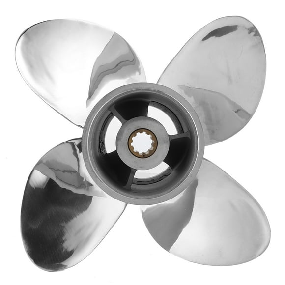 Propellerfor HONDA,Marine Outboard Propeller 4 Outboard Propeller Stainless Steel Propeller Dependable Performance