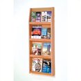 thumbnail image 1 of Wooden Mallet Wood Literature Display in Light Oak, 1 of 3