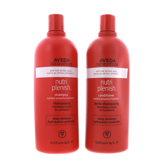 Aveda Nutriplenish Deep Moisture Shampoo, 33.8 oz-Aveda Nutriplenish Deep Moisture Conditioner, 33.8 oz