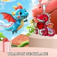 thumbnail image 5 of DVEATR Dragon Necklace Sterling Silver Dragon Jewelry with Heart Crystal Jewelry Gift for Women, 5 of 7