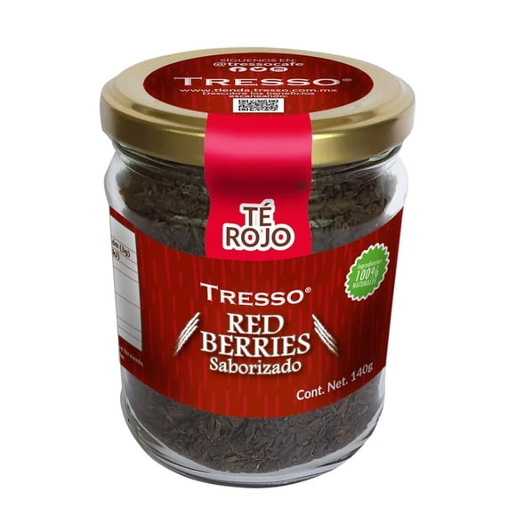 Té Rojo Saborizado Tresso Red Berries 140 g