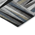 thumbnail image 4 of Addison Rugs Chantille Indoor/Outdoor Transitional Squares Black Washable Round Rug, 8' x 8', 4 of 6
