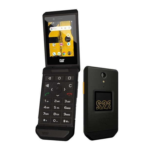 Celular Uso Rudo CAT S22 Flip 16GB/2GB Ram- Android 11 (Resistente al Agua)