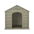 thumbnail image 5 of Rimax ECO Resin Dog House for Small Breeds, 24" W, Taupe, 5 of 7