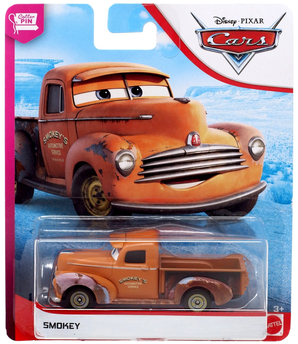 Disney / Pixar Cars The Cotter Pin Smokey Diecast Car [Version 2 ...