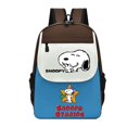 thumbnail image 1 of Mochila De Dibujos Animados Snoopy Bolsa Escolar Para Mujeres Hombres Ordenador Viaje, 1 of 4