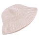 thumbnail image 2 of Beige Straw Woven Bucket Hat for Women's Fashionable Sunshade Breathable Windproof All Seasons 1pc, 2 of 3