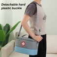 thumbnail image 4 of Primegos Pill Organizer Storage Bag with Handle Zipper Closure Waterproof Design Medication Travel Carrying Bag, 4 of 8