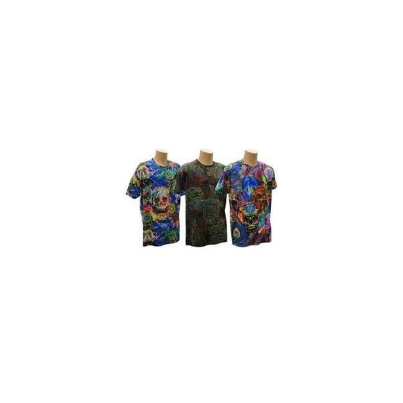BlackCanyon Outfitters 50581 Large & 3XL Sublimation Short Sleeve T-Shirt Assortment - Pack of 18